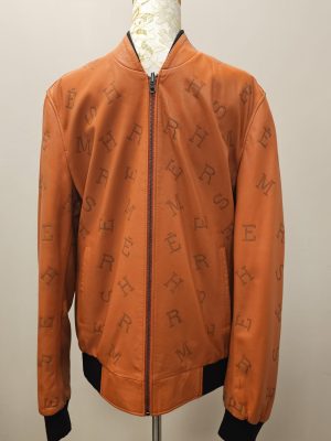 REVERSIBLE BOMBER NARANJA/NEGRO