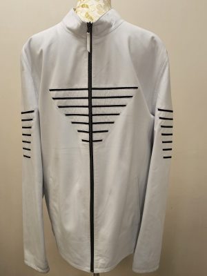 REVERSIBLE BLANCO CON RAYAS