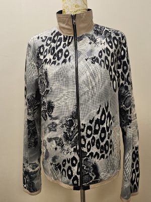 REVERSIBLE CON RENO CUELLO Y BOLSILLOS BEIGE
