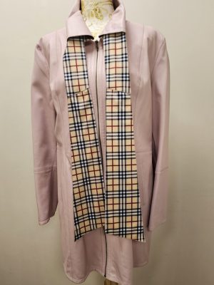 REVERSIBLE BURBERRY CORBATIN ROSADA